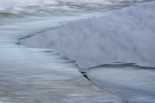 Lago Mucrone, ghiaccio