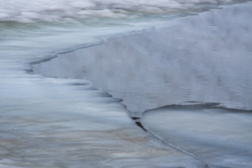 Lago Mucrone, ghiaccio