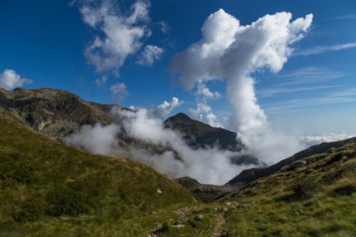 Monte Tovo, nuvola