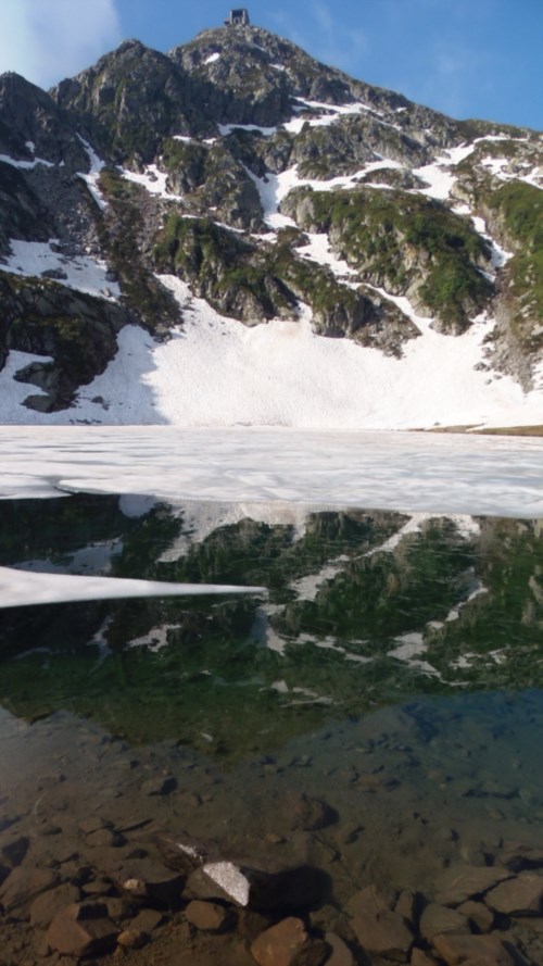 Lago Mucrone, ghiaccio