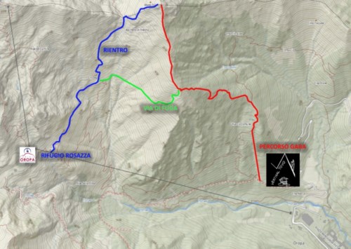 mappa percorso VertikalTovo